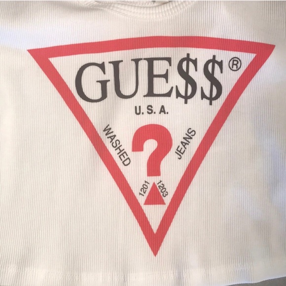 NWT EXTREMELY RARE Guess and A$AP Collab Crop Top - Picture 5 of 8